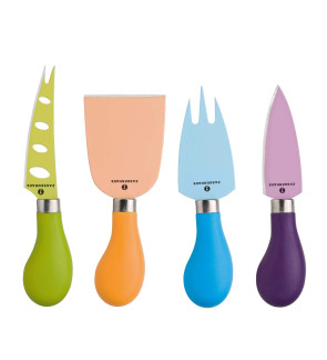 Zassenhaus: Easycut Set de 4 couverts à fromage