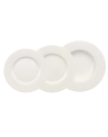 Villeroy & Boch: Wonderful world Set de 3x4 Assiettes en porcelaine