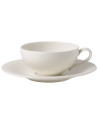 Villeroy & Boch: New Cottage Basic Tasse à thé avec soucoupe 2 pièces