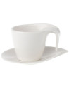 Villeroy & Boch: Flow Tasse petit-déjeuner avec soucoupe 2 pièces