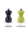 Peugeot: Bistrorama Duo Aubergine-Vert Moulins à poivre et à sel 10 cm