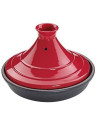 Spring Swiss Design: Tajine noir/rouge 28 cm