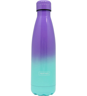 Nerthus: 500ml Thermosfles Bicolor purple-Blauw