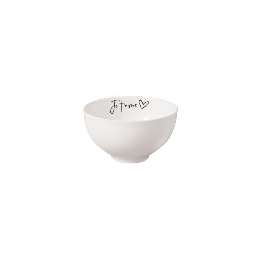 Villeroy & Boch: Statement Bol "Je t'aime" 14 cm.