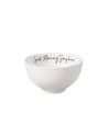 Villeroy & Boch: Statement Bol "Good morning Sunshine" 14 cm.