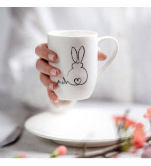 Villeroy & Boch: Statement Set de 2 Mugs "Some bunny loves you" 30 cl