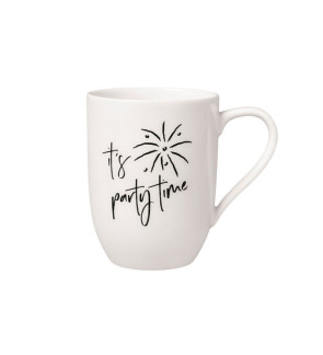 Villeroy & Boch: Statement Mug "It's party time" 30 cl