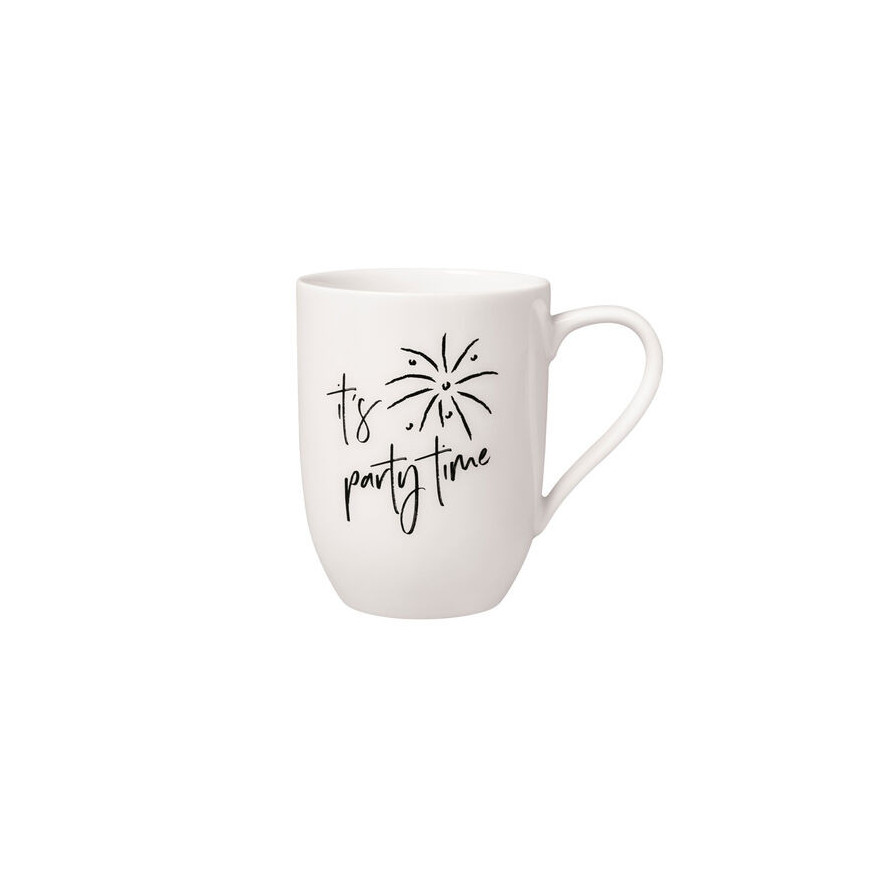 Villeroy & Boch: Statement Mug "It's party time" 30 cl