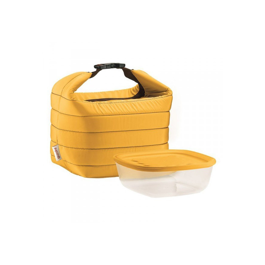 Guzzini: On the Go - Sac isotherme jaune avec boite fraicheur Handy