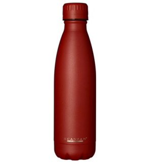 Scanpan: TOGO Geïsoleerde fles 500ml Rood