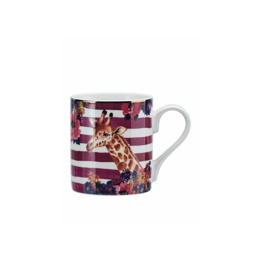 Mikasa: Wild heart mug en porcelaine girafe 28 cl