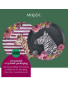 Mikasa: Wild heart plateau rond imprimé girafe 36cm