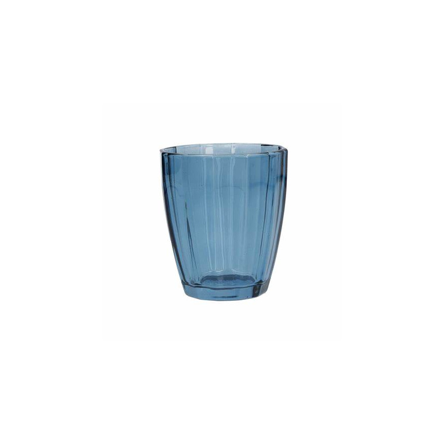 Rose & Tulipani:  Amami Midnight Blue Gekleurd Water/Sap Glas