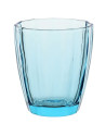 Rose & Tulipani:   Amami Turquoise Kleurrijk Water/Sap Glas