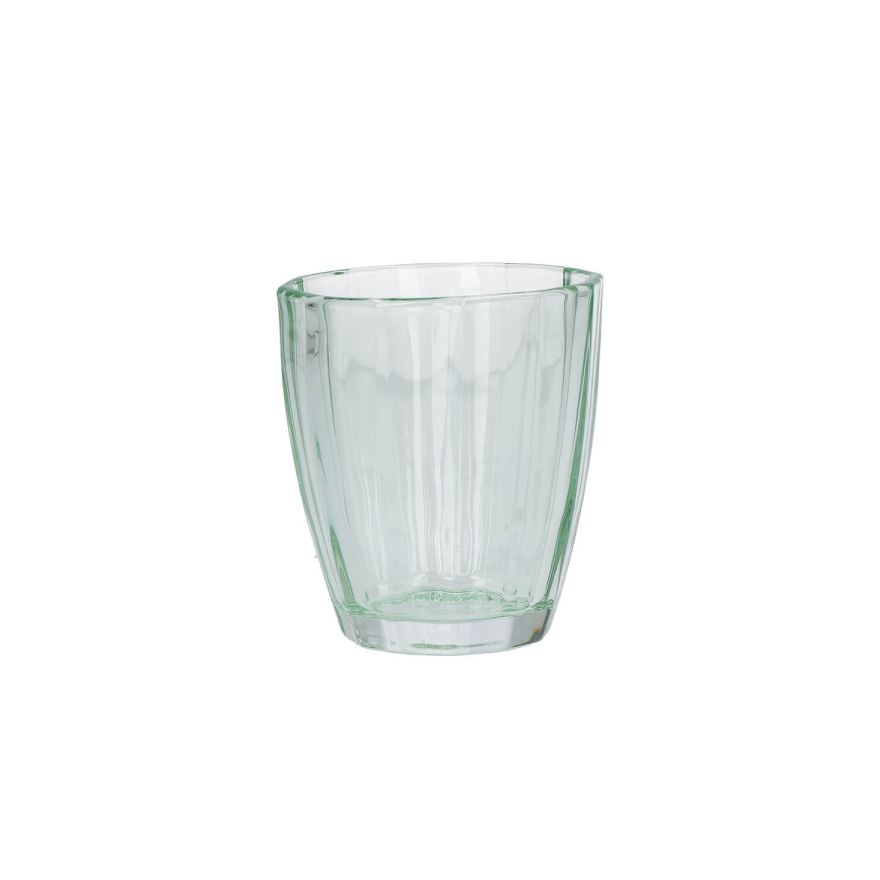 Rose & Tulipani:  Amami lichte groen Gekleurd Water/Sap Glas