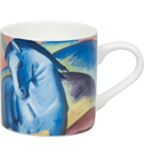 Konitz:  Tasse expresso et sous-tasse « Blaues Pferd I » Franz Marc 9,5 cl