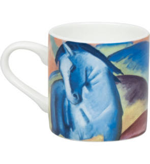 Konitz:  Tasse expresso et sous-tasse « Blaues Pferd I » Franz Marc 9,5 cl