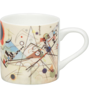 Konitz:  Tasse expresso et sous-tasse « Komposition 8 » Kandinsky 9,5 cl