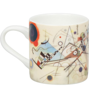 Konitz:  Tasse expresso et sous-tasse « Komposition 8 » Kandinsky 9,5 cl