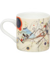 Konitz:  Tasse expresso et sous-tasse « Komposition 8 » Kandinsky 9,5 cl