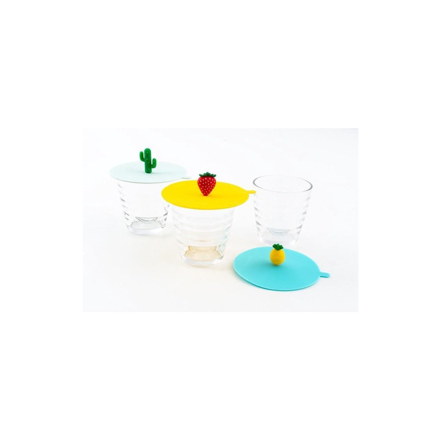 Dotz: Protège verre en silicone ananas