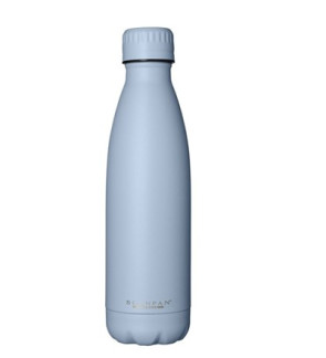 Scanpan: TOGO Geïsoleerde fles 500ml lichte blauw