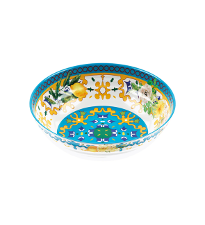 Guzzini: Grand saladier "Flowers & lemon" 30 cm