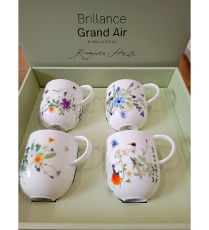 Rosenthal: Coffret de 4 tasses Brillance Grand air