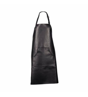 ASA: Tablier Noir unisex en cuir Vegan 90 x 82 cm