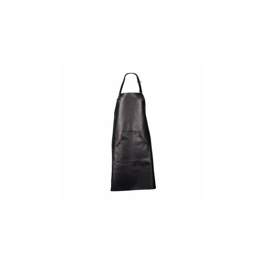 ASA: Tablier Noir unisex en cuir Vegan 90 x 82 cm