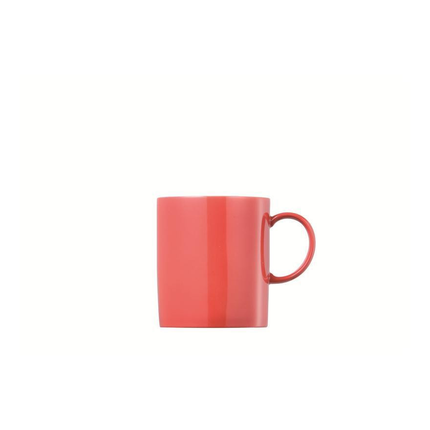 Thomas: Sunny Day Soft red mug