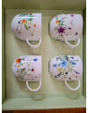 Rosenthal: Mug fleur lilas avec anse Brillance Grand air