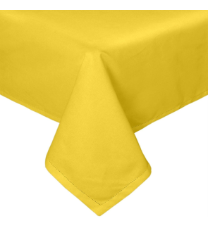 Tint: Nappe coton jaune 150x250 cm