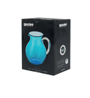 Guzzini: Carafe Dolce Vita balloon bleue 2L