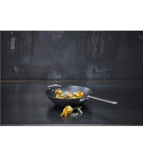 Scanpan: Wok Black Iron 30 cm sans revêtement et anti-adhérent