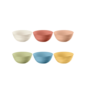 Guzzini: Set de 6 bols colorés empilables