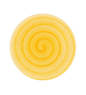 Memento: Assiette plate 27,5 cm jaune