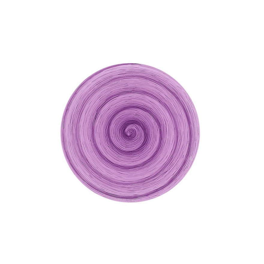 Memento: Assiette plate 27,5 cm Mauve