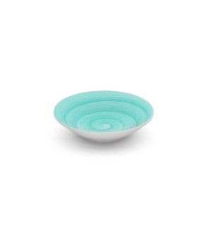 Memento: Assiette creuse 23 cm Aqua