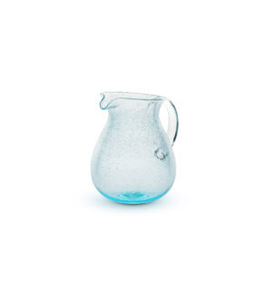 Memento: Cruche en verre soufflé 1,6L Light blue