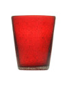 Memento: Geblazen glazen waterbeker 30cl Rood