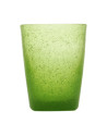 Memento: Geblazen glazen waterbeker 30cl Lime