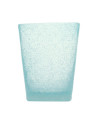 Memento: Geblazen glazen waterbeker 30cl Lichte blauw