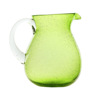 Memento: Cruche en verre soufflé 1,6L Lime