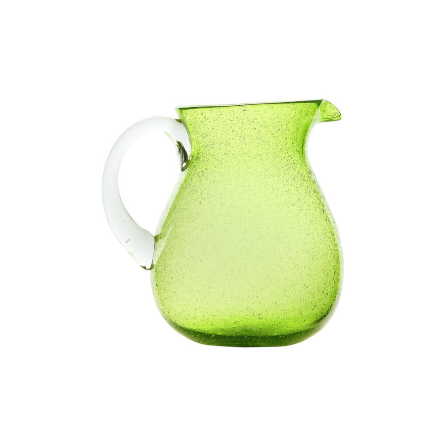 Memento: Cruche en verre soufflé 1,6L Lime