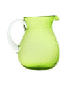 Memento: Cruche en verre soufflé 1,6L Lime