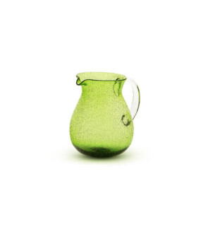 Memento: Cruche en verre soufflé 1,6L Lime