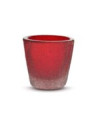 Memento: Borrelglas 5cl Rood in geblazen glas