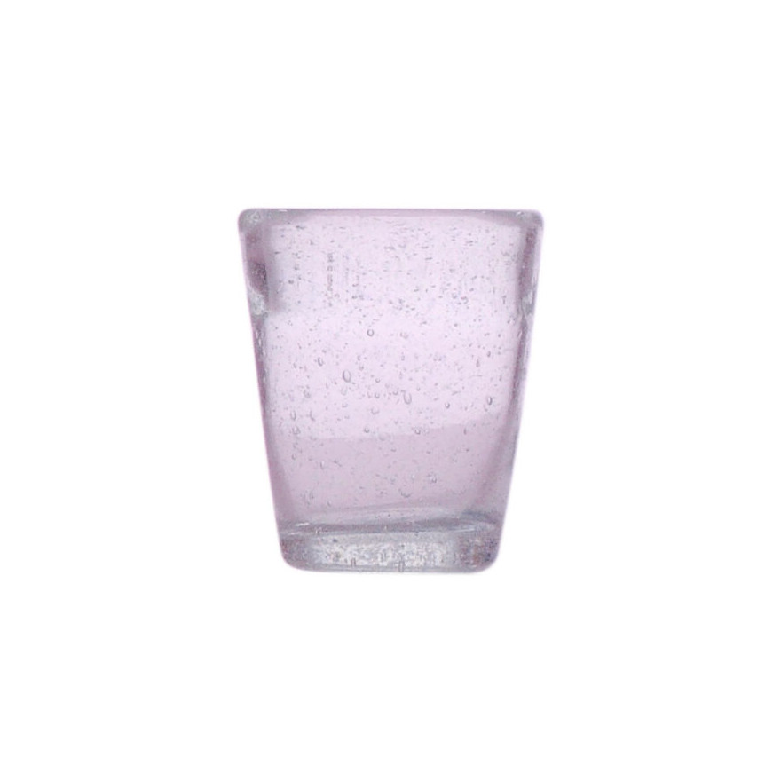 Memento: Verre à shot en verre soufflé 5cl Mauve