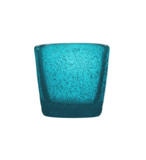 Memento: Verre à shot en verre soufflé 5cl Turquoise